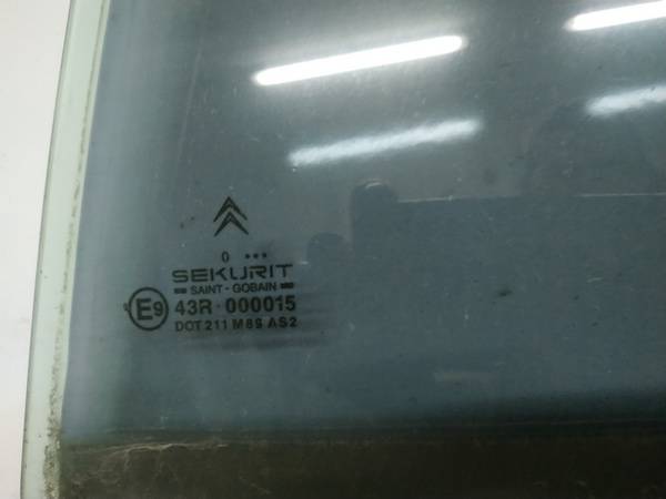 AS2 Citroen Xsara Picasso 2000 Szyba drzwi - TYLNE LEWE - Thumbnail 3