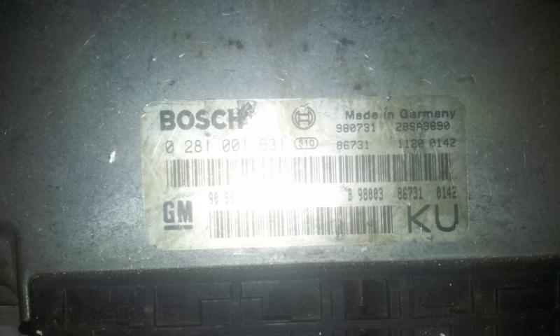 0281001631 Opel Vectra 1997 ECU Engine Computer (Engine Control Unit)
