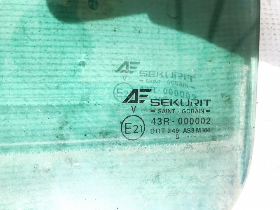 Seat Alhambra 2009 Door-Drop Glass - REAR LEFT - Thumbnail 2