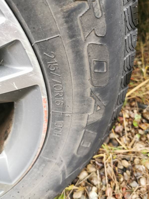 5X108 Ford Transit 2001 Komplet Kół Zimowych R16 - Thumbnail 5