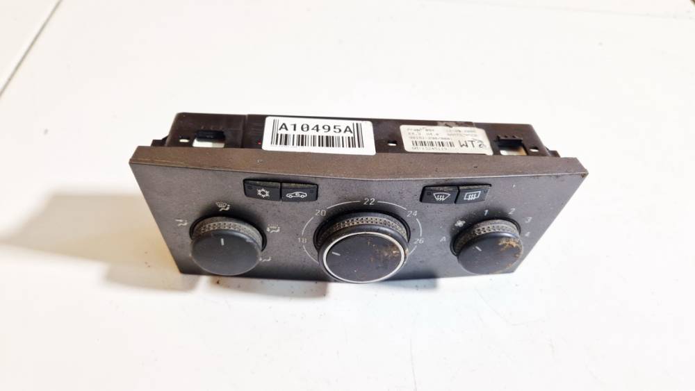 13245119 Opel Zafira 2006 Climate Control Panel (heater control switches)