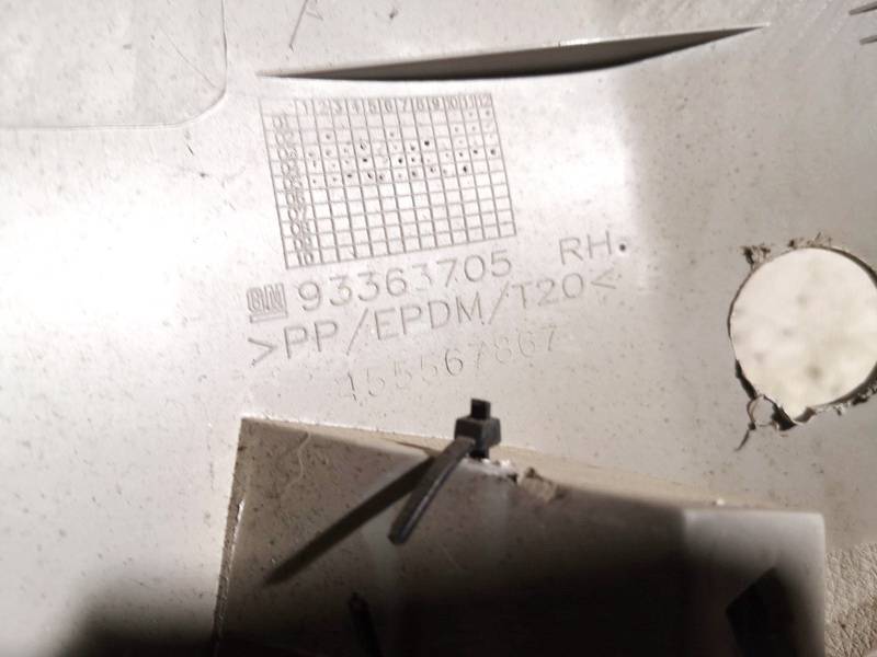 93363705 Opel Meriva 2005 Interior trim - Thumbnail 3