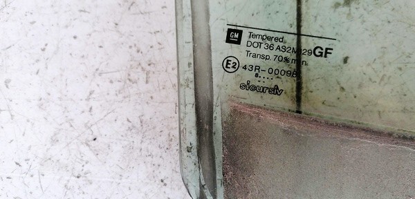 Opel Vectra 1998 Боковое окно - задний правый - Thumbnail 2