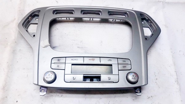 7S7T18C612AM Ford Mondeo 2010 Climate Control Panel (heater control switches)