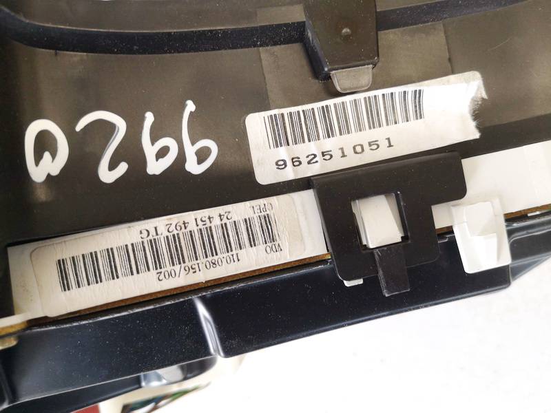 24451492 Opel Astra 2004 CUADRO INSTRUMENTOS, VELOCÍMETRO (TABLERO DE INSTRUMENTOS) - Thumbnail 3