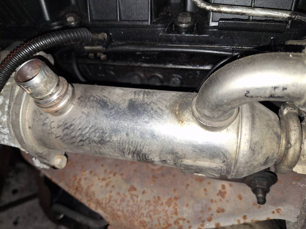 Citroen C5 2009 Труба ERG (Радиатор рециркуляции) (ЕГР)(Радиатор системы EGR) - Thumbnail 2