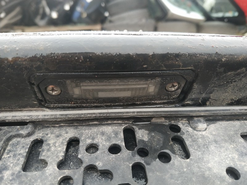 used used Rear number plate light Volkswagen Polo 2002 1.2L