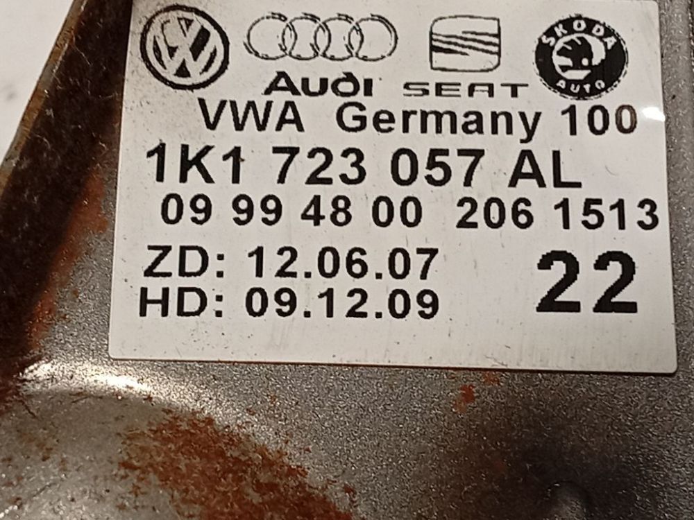 1K1723057AL Skoda Superb 2010 Pedal work, Brake pedal, Pedal bracket, Clutch pedal - Thumbnail 4