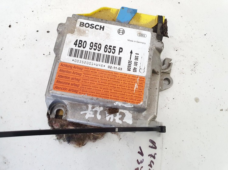 4B0959655P Audi A6 2003 Airbag crash sensors module - Thumbnail 2