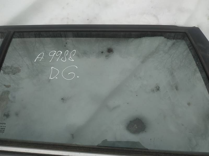 AS2 Toyota Avensis 2003 Szyba drzwi - TYLNE PRAWE