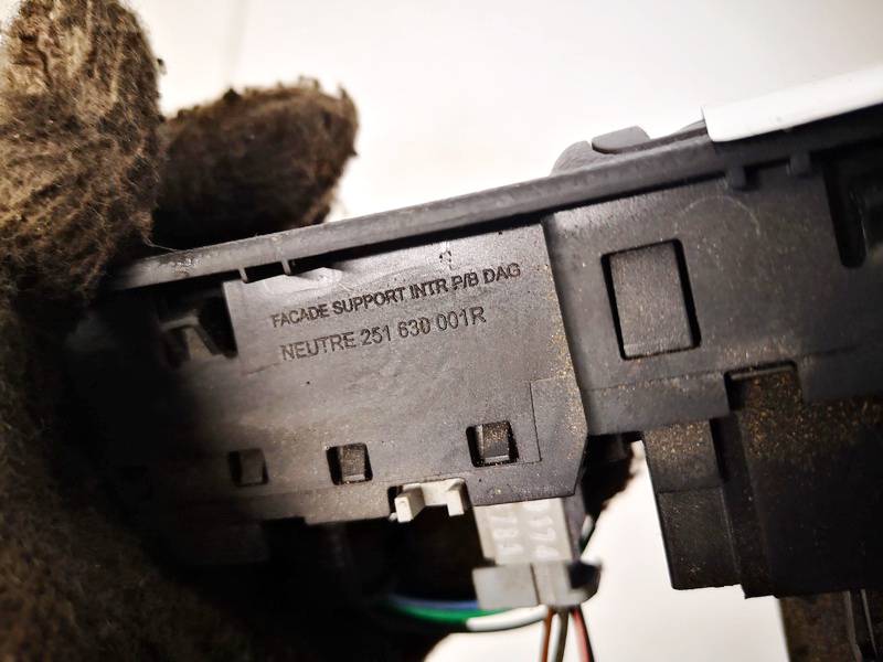 251630001R Renault Laguna 2008 Parktronik Schalter - Thumbnail 3