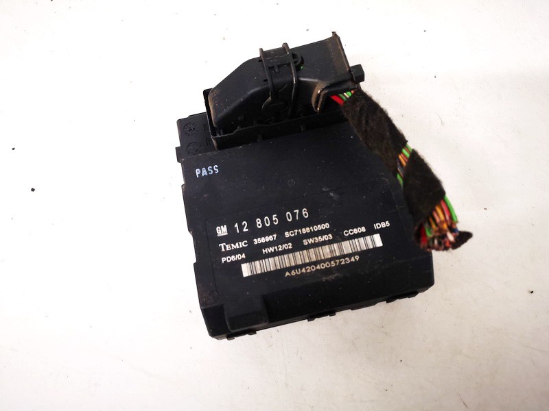 12805076 SAAB 9-3 2004 Confort Contrôle Module