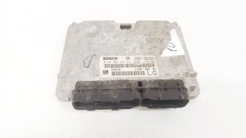 90569348 Opel Vectra 1998 Motormanagement, Steuergerät, ECU