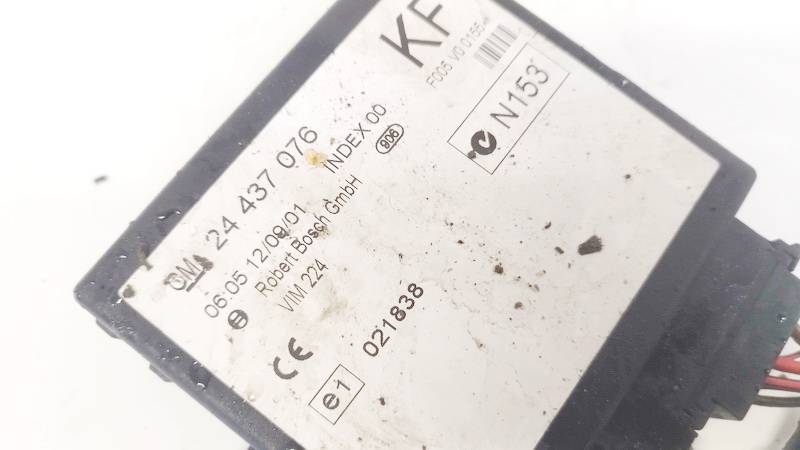 24437076 Opel Zafira 2001 General Module Comfort Relay (Unit) - Thumbnail 2