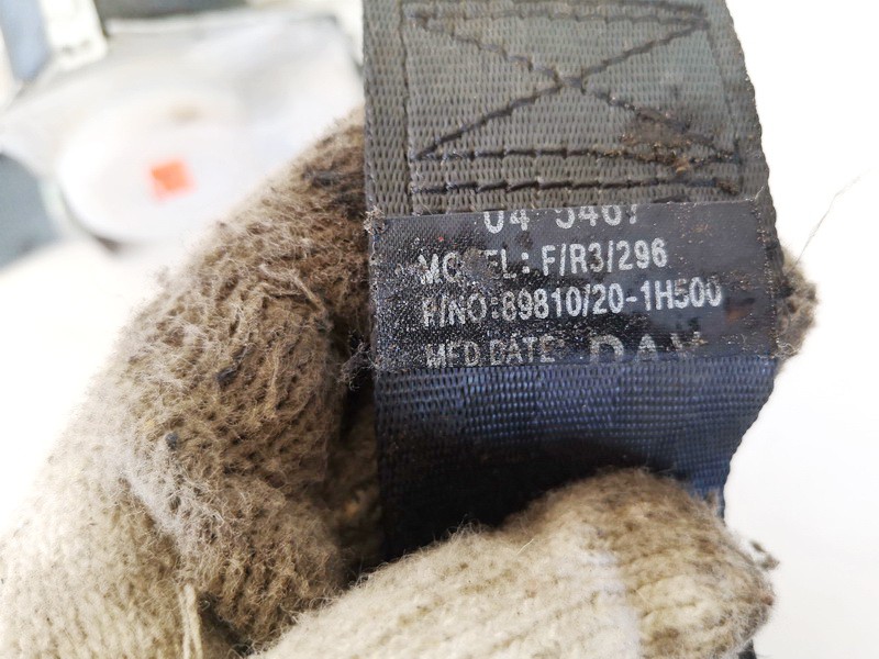 898101H500 Kia Ceed 2008 Seat belt - REAR LEFT - Thumbnail 3