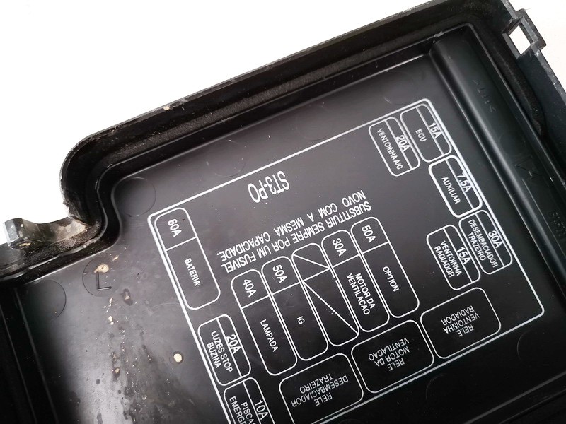 st3p0 st3p0 Fuse Box Cover Honda Civic 1996 1.4L EIS01331201 Used