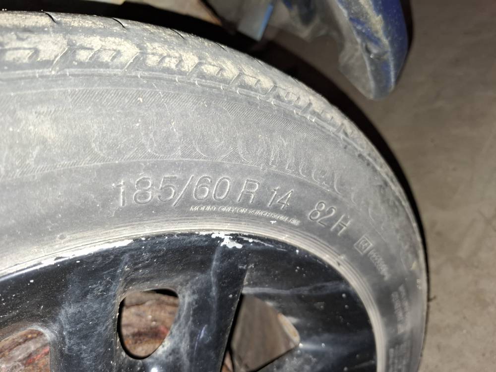 4×98 Fiat Punto 2001 Komplet Kół Zimowych R14 - Thumbnail 5