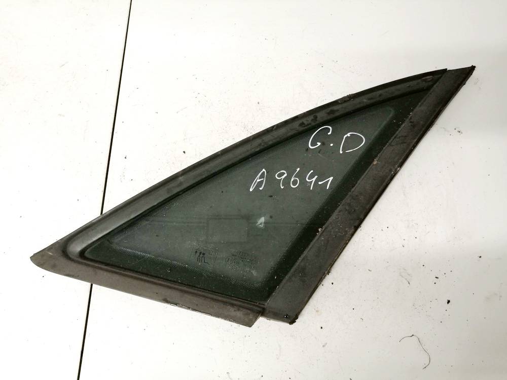 43R001057 Audi A4 2007 Corner quarter window glass - REAR RIGHT