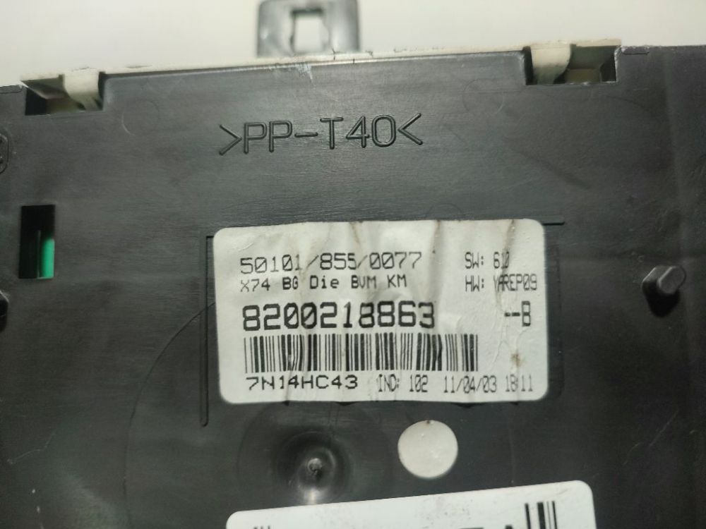 5514000062 Renault Laguna 2003 Nopeusmittari – mittaristo - Thumbnail 5