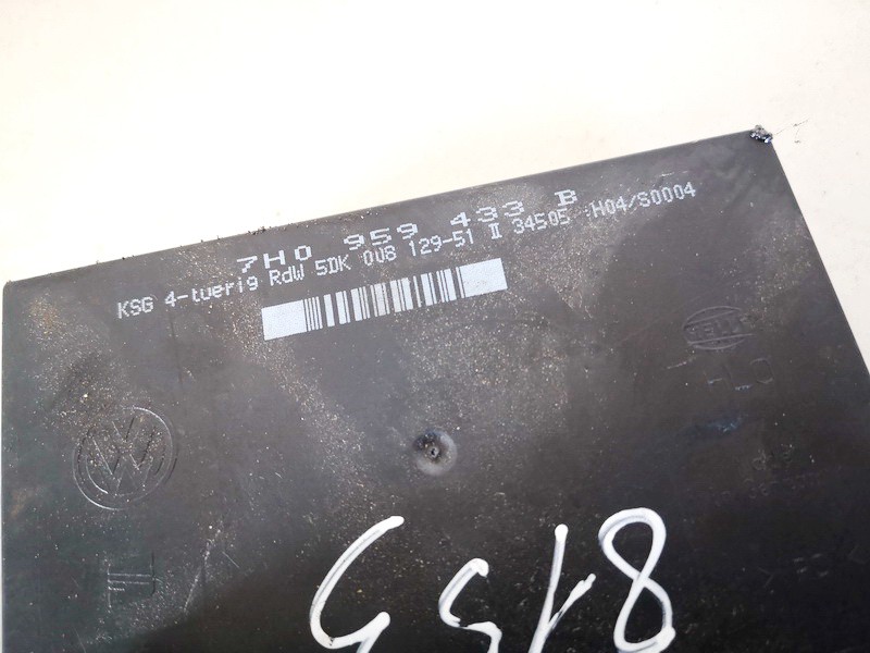 7H0959433B Volkswagen Transporter 2005 Confort Contrôle Module - Thumbnail 2