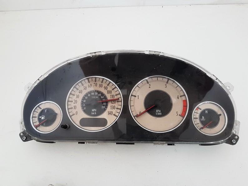 P04685726AF Chrysler Voyager 2002 Speedometers - Cockpit - Speedo Clocks Instrument
