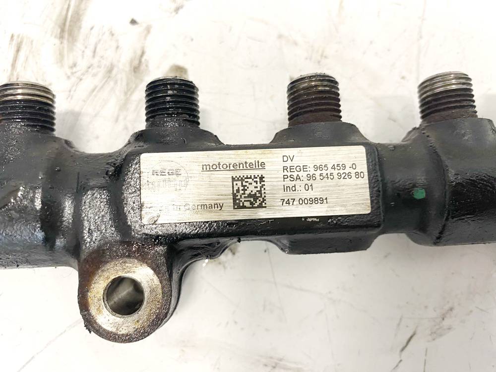9654592680 Citroen C4 2007 Fuel injector rail (injectors)(Fuel distributor) - Thumbnail 4