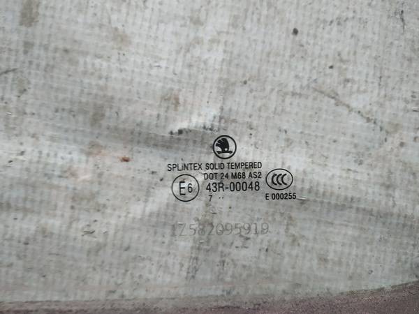 AS2 Skoda Octavia 2007 Door-Drop Glass - FRONT LEFT - Thumbnail 2