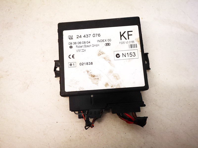 24437076KF Opel Astra 2000 General Module Comfort Relay (Unit)