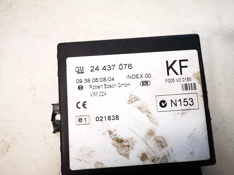 24437076KF Opel Astra 2000 General Module Comfort Relay (Unit) - Thumbnail 2