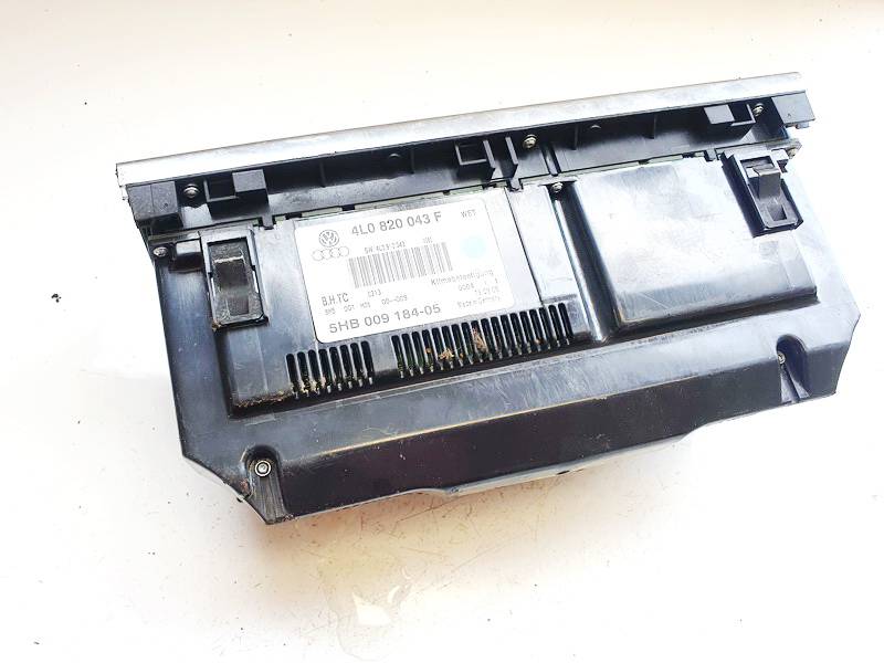 4L0820043F Audi Q7 2006 Climate Control Panel (heater control switches) - Thumbnail 3