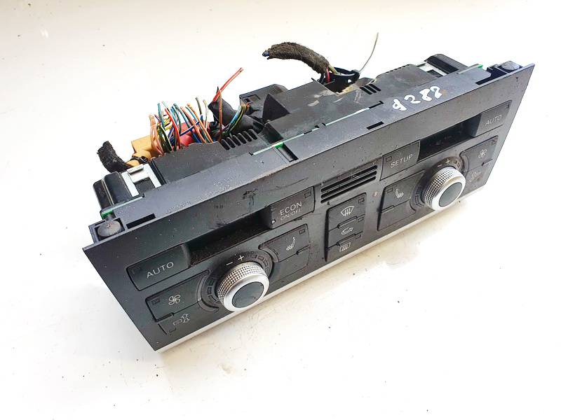 4L0820043F Audi Q7 2006 Climate Control Panel (heater control switches)