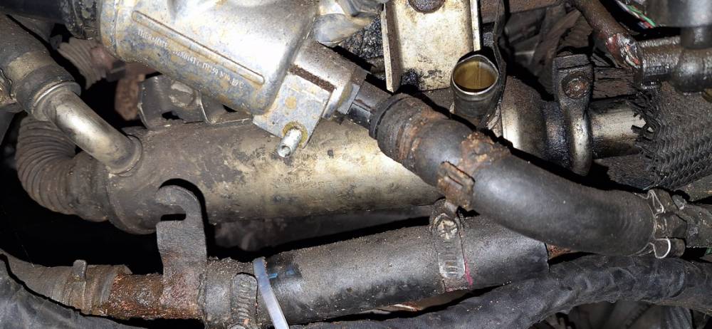 55202430 Opel Zafira 2006 EGR Cooler (exhaust gas cooler)