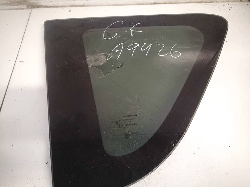 AS3 Jeep Compass 2012 Corner quarter window glass - REAR LEFT