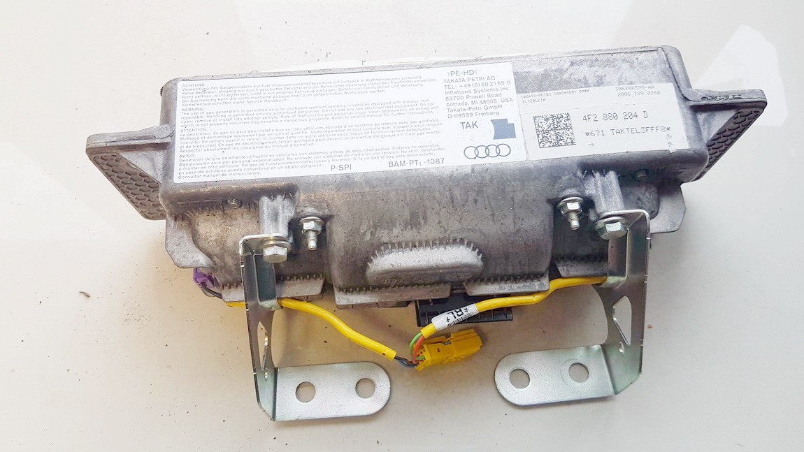 4F2880204D Audi Allroad 2006 Salono paneles oro pagalve SRS - Thumbnail 2