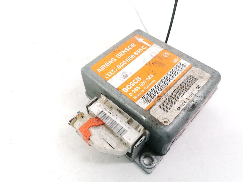 8A0959655C Audi A6 1996 srs-turvatyynyn tietokone – turvatyynyn ohjausyksikkö - Thumbnail 2