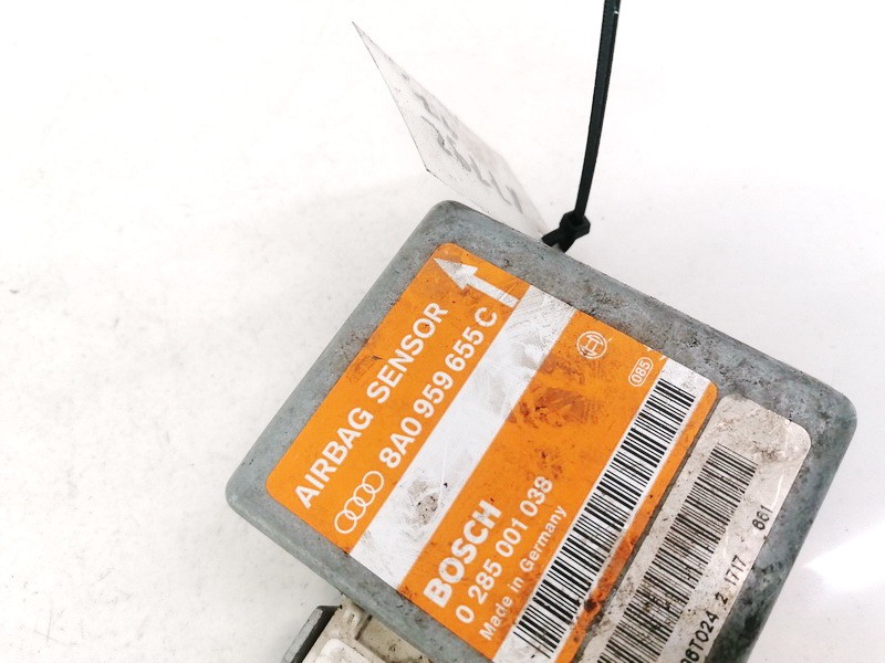 8A0959655C Audi A6 1996 srs-turvatyynyn tietokone – turvatyynyn ohjausyksikkö - Thumbnail 3