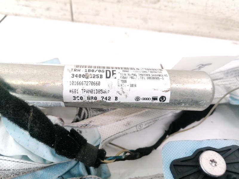 3C0880742B Volkswagen Passat 2006 Stogo SRS P.D. - Thumbnail 3