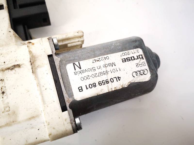 4L0959801B Audi Q7 2007 Window Motor - FRONT LEFT - Thumbnail 2