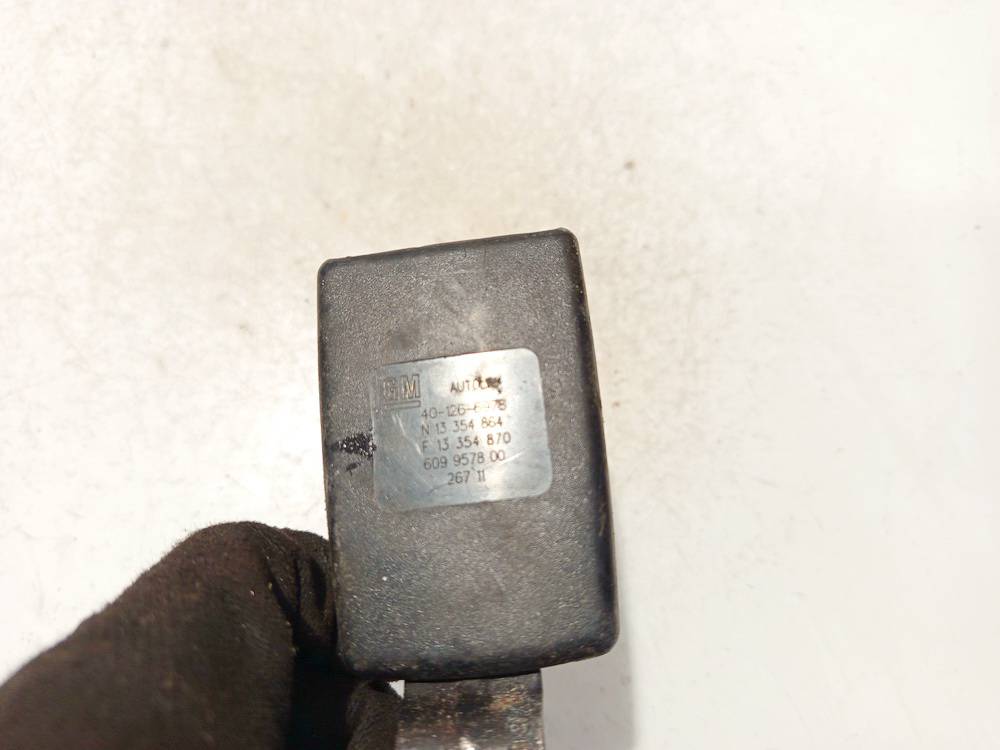 609957800 Opel Astra 2011 Turvavyön solki - TAKANA OIKEALLA - Thumbnail 3