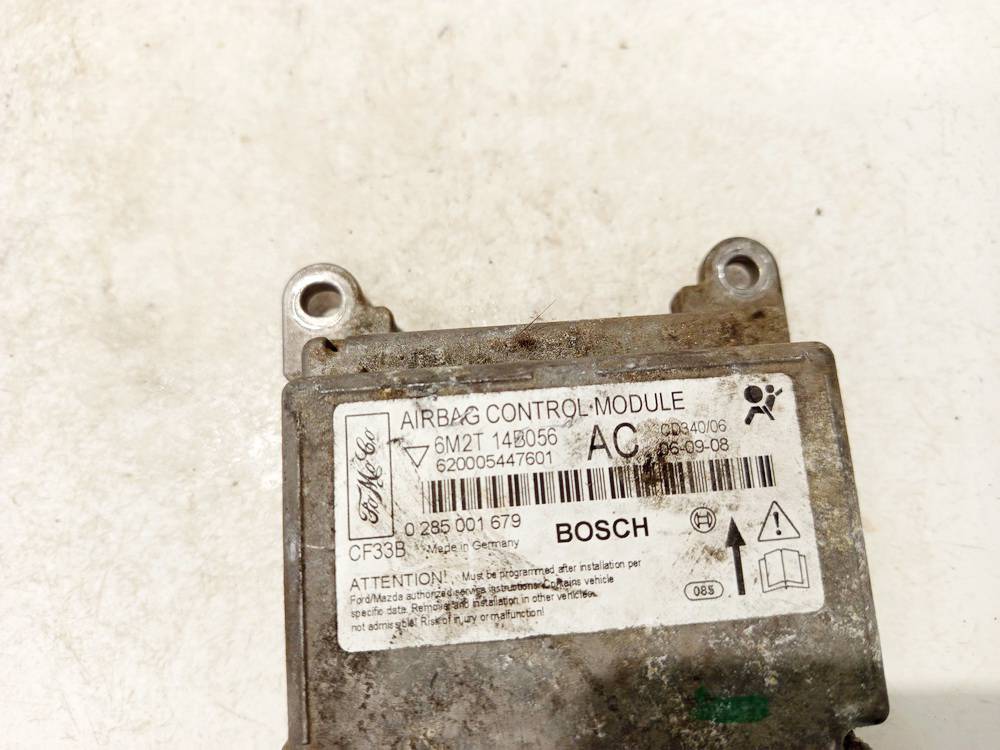 6M2T14B056AC Ford Galaxy 2006 srs-turvatyynyn tietokone – turvatyynyn ohjausyksikkö - Thumbnail 3