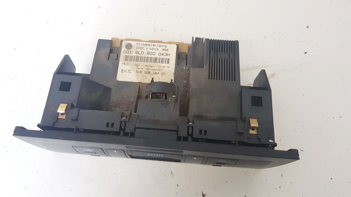 8L0820043H Audi A3 2000 Climate Control Panel (heater control switches) - Thumbnail 2