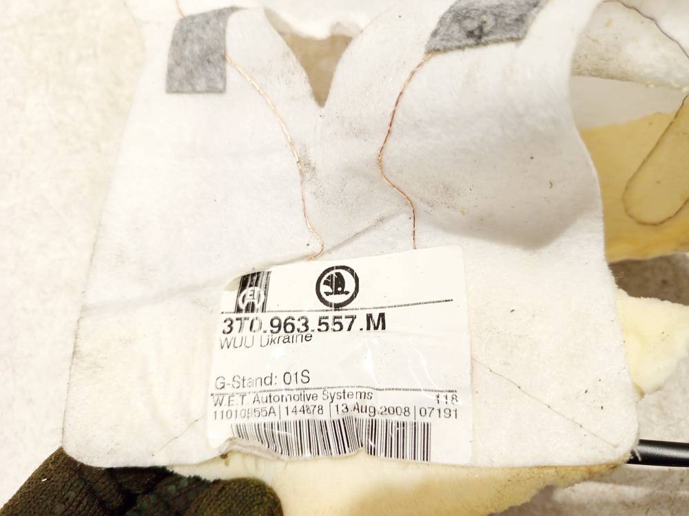 3T0963557M Skoda Superb 2010 Sitzheizung - Thumbnail 3