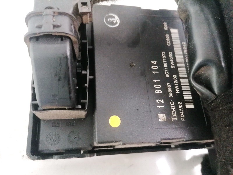 12801104 SAAB 9-3 2002 Confort Contrôle Module - Thumbnail 3