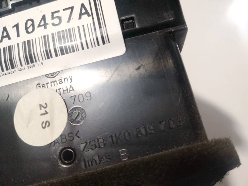 1K0819703 Volkswagen Golf 2005 Dash Vent (Air Vent Grille) - Thumbnail 3