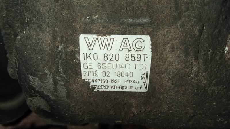 1K0820859T Skoda Yeti 2012 Ilmastointilaitteen pumppu - Thumbnail 4