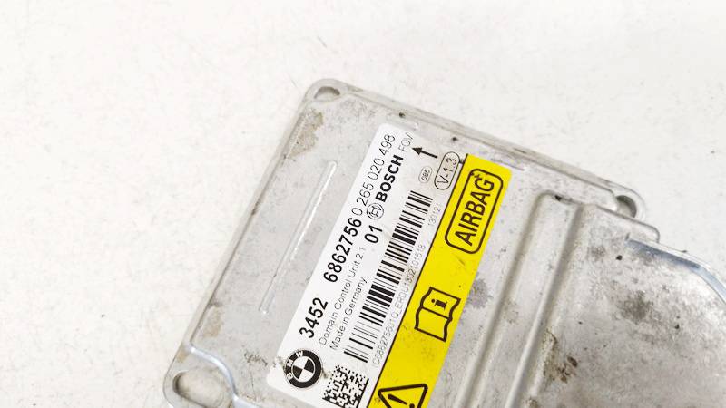 0265020498 BMW 1-Series 2011 SRS AIRBAG KOMPIUTERIS - ORO PAGALVIU VALDYMO BLOKAS - Thumbnail 2