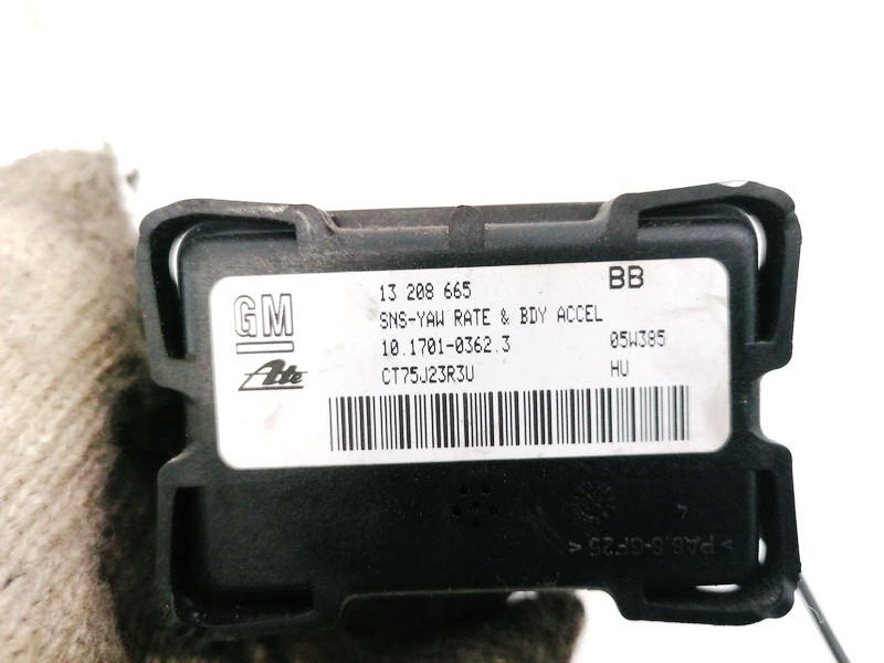 13208665 Opel Zafira 2005 ESP Sensor Steuergerät Querbeschleunigung - Thumbnail 3