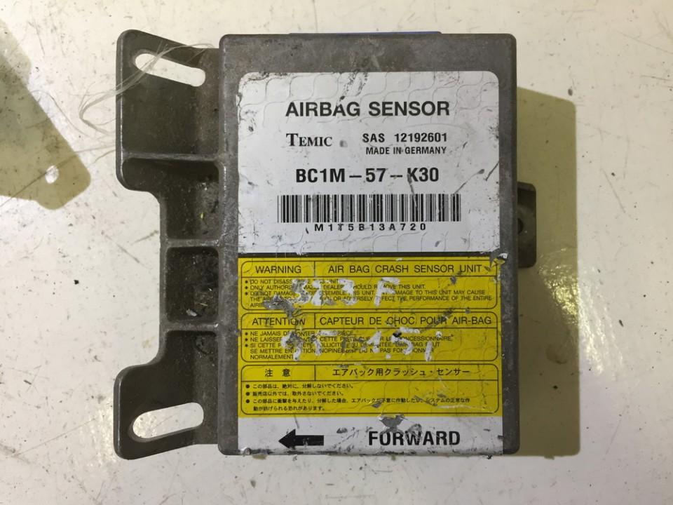 BC1M57K30 Mazda 323F 1996 SRS AIRBAG KOMPIUTERIS - ORO PAGALVIU VALDYMO BLOKAS