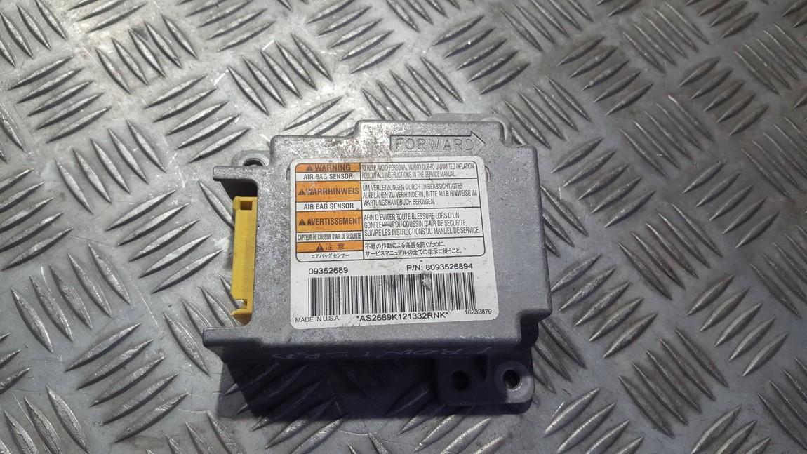 09352689 Opel Frontera 2002 Airbag crash sensors module
