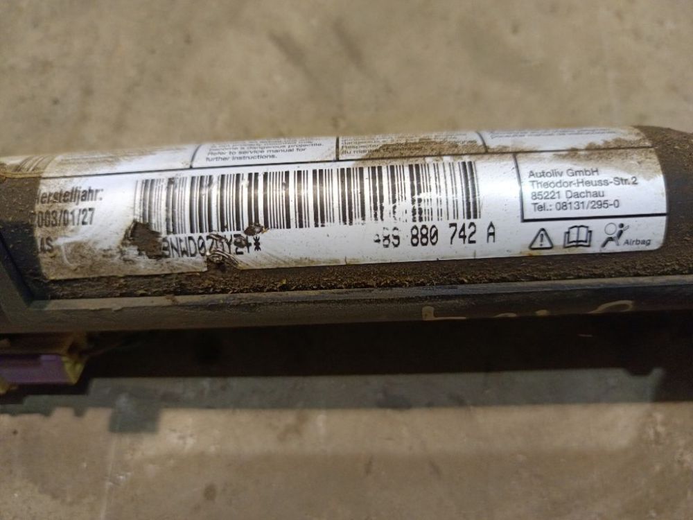 4B9880742A Audi A6 2003 Roof SRS - FRONT RIGHT - Thumbnail 4